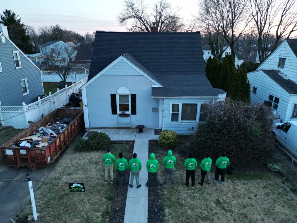 Dream Home Roofing crew completing a roof replacement in Hamilton NJ, a trusted local alternative to Dream Home Roofers
