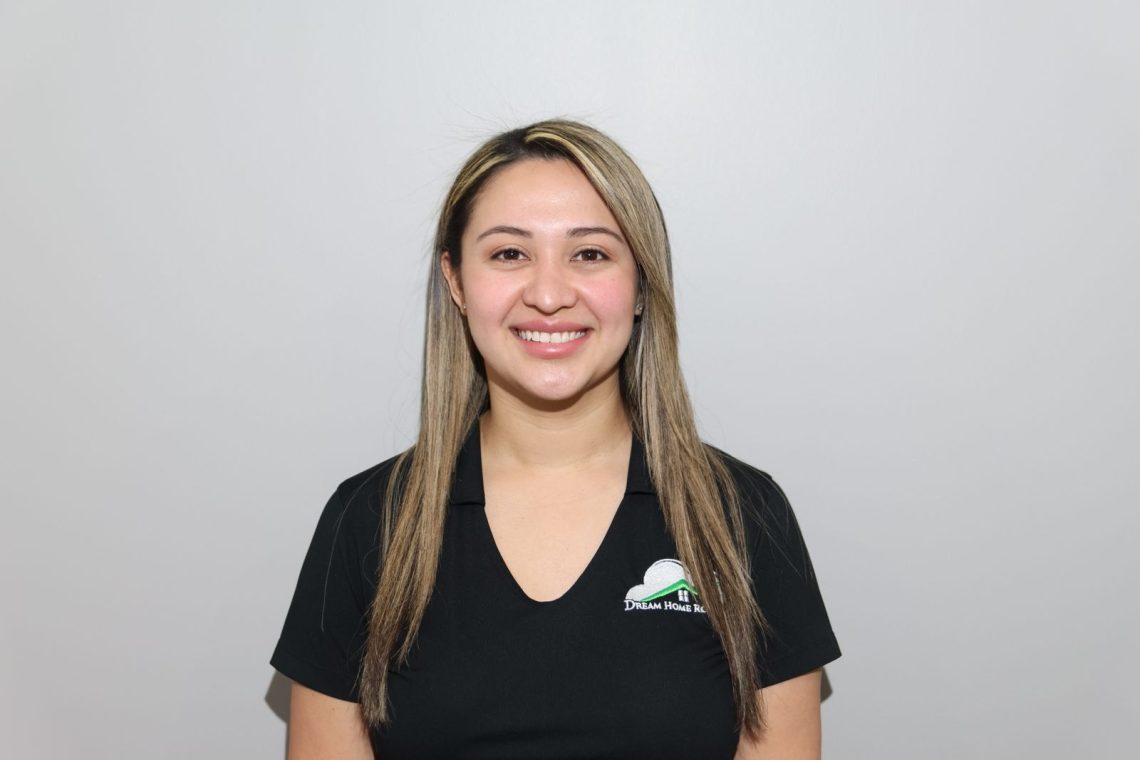 Kimberly Tonti, female co-owner of Dream Home Roofing, a family-owned roofing company in Hamilton NJ